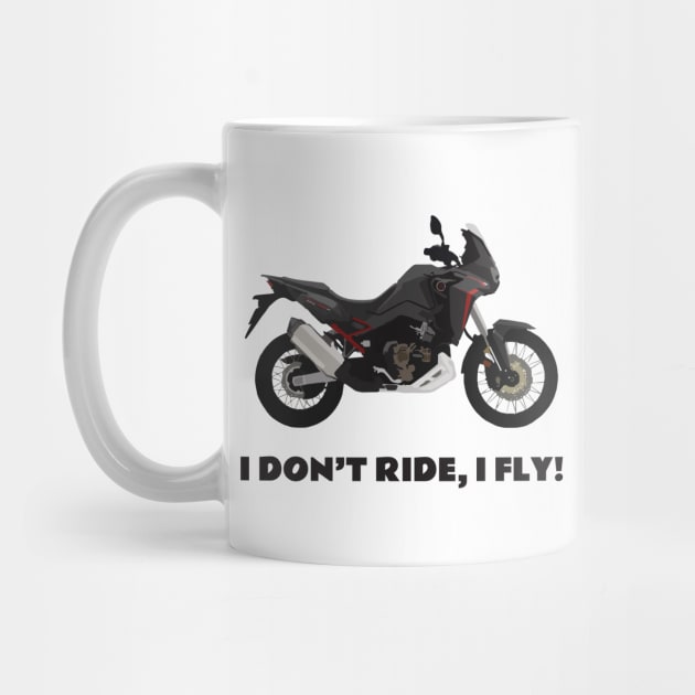 I don't ride, I fly! Honda CRF1100L Africa Twin by WiredDesigns